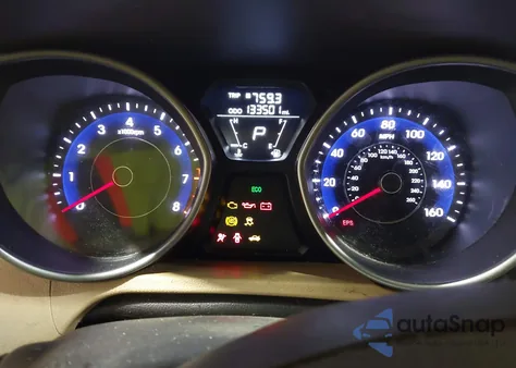 2013 Hyundai Elantra Gls из США, поврежденный, VIN 5NPDH4AE9DH239079